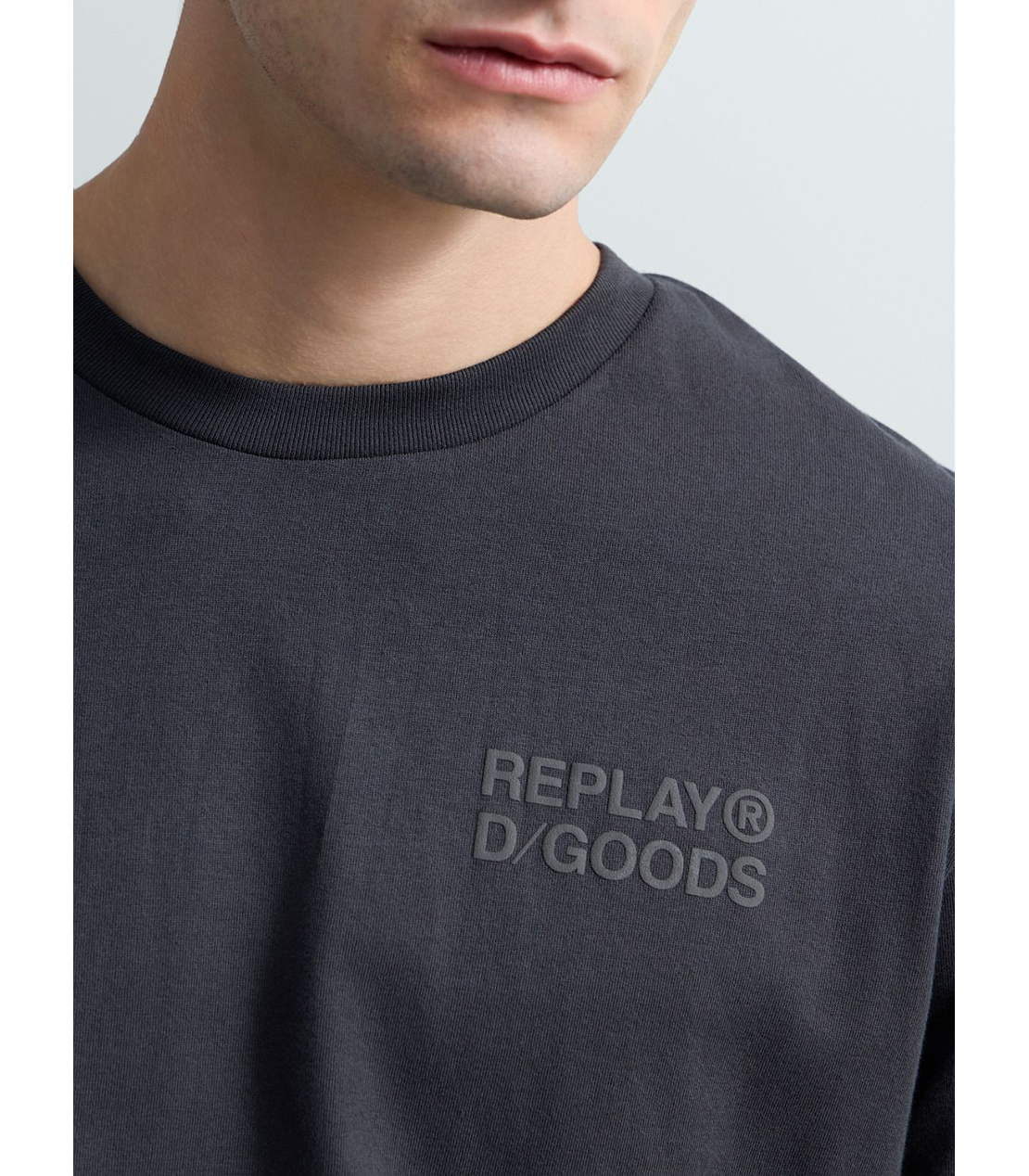 オープンエンドジャージーロングTシャツ 詳細画像 ダークグレー 6